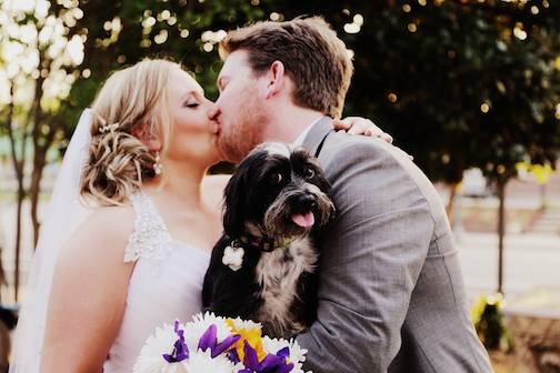 Kadi, Sean and Franklin are one darling, happy family.