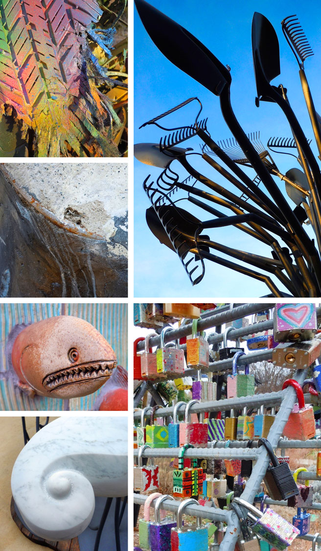 2013 Sculptures Collage 2013 Sculptures Collage