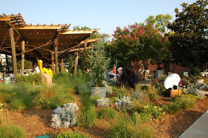 The natural beauty of The Bernice Garden makes a gorgeous setting for a wedding. Photo by Kaysi Jacks (with permission)